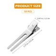 thumbnail image 6 of FUEENIRVA 50Pcs Nickel Plated Metal Double Prong Hair Clips for Curl Setting and Decoration, 6 of 6
