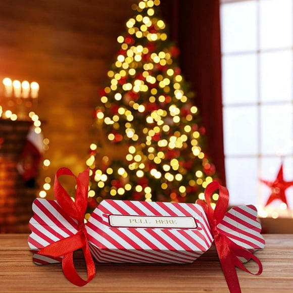 Usloyux Fournitures de Noël Intérieures Cyberlundi, 2 Pcs Pochette à Tirer de l'Argent Surprise de Noël Sac à Main à Tirer de l'Argent Surprise Cadeau de Noël 2024, Style-A