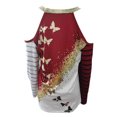 thumbnail image 2 of Innerwin Tee Off The Shoulder Femmes T-shirt Partie Manches Longues Sexy T-shirt Vin Rouge S, 2 of 4