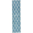 thumbnail image 1 of Unique Loom Opulence Trellis Shag Geometric Area Rug or Runner, 1 of 7