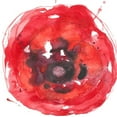 thumbnail image 3 of Goldberger, Jennifer 20x20 Black Modern Framed Museum Art Print Titled - Kinetic Poppy II, 3 of 5