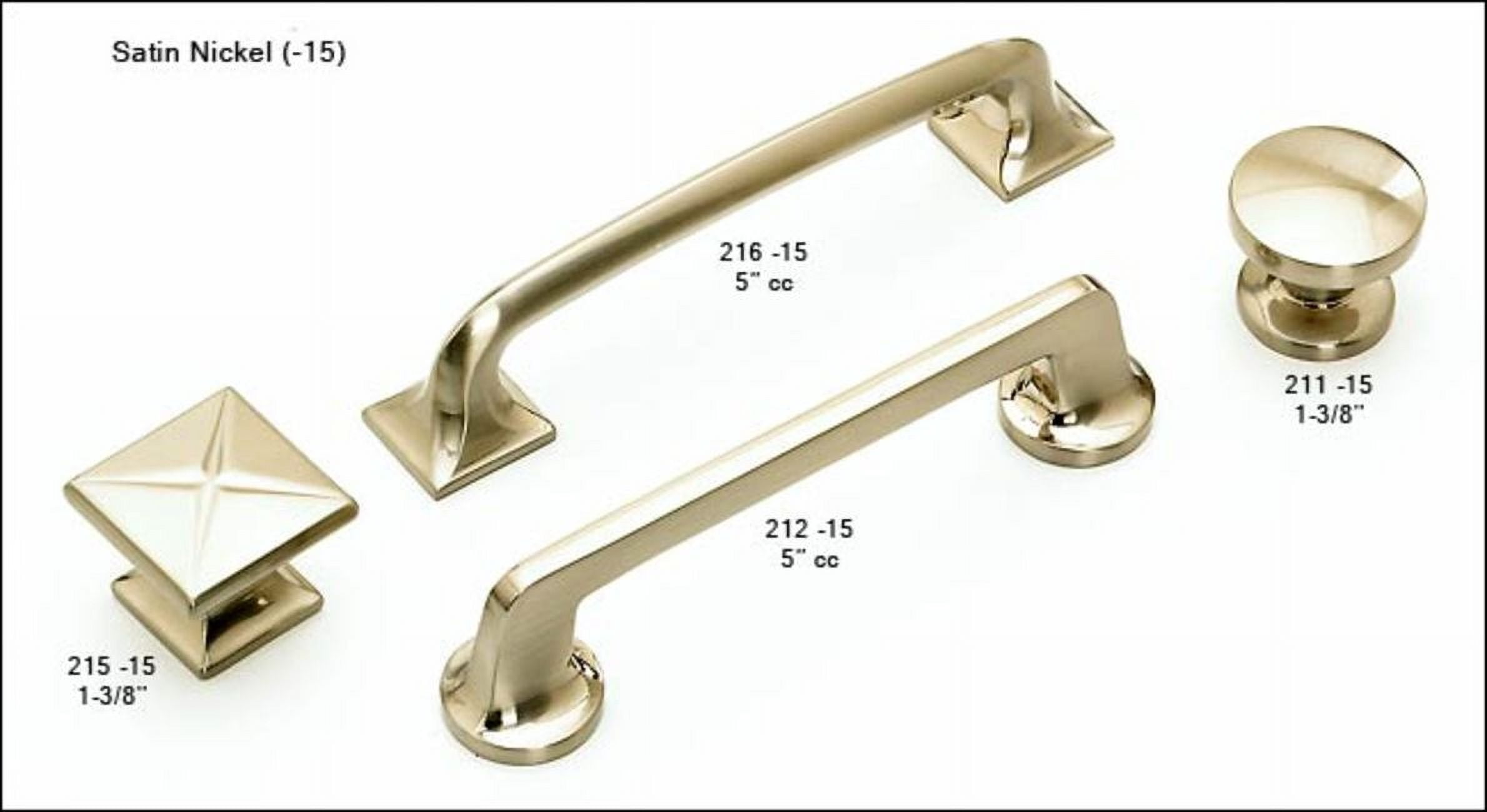 Schaub And Company 215-BBZ Northport 1-3/8" Contemporary Square Cabinet Knob - Bronze
