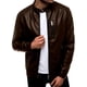 thumbnail image 2 of Chamarra Para Hombre Shendy Vendi Chaqueta Vinipiel Tipo Biker Cafe Extra Grande, 2 of 5