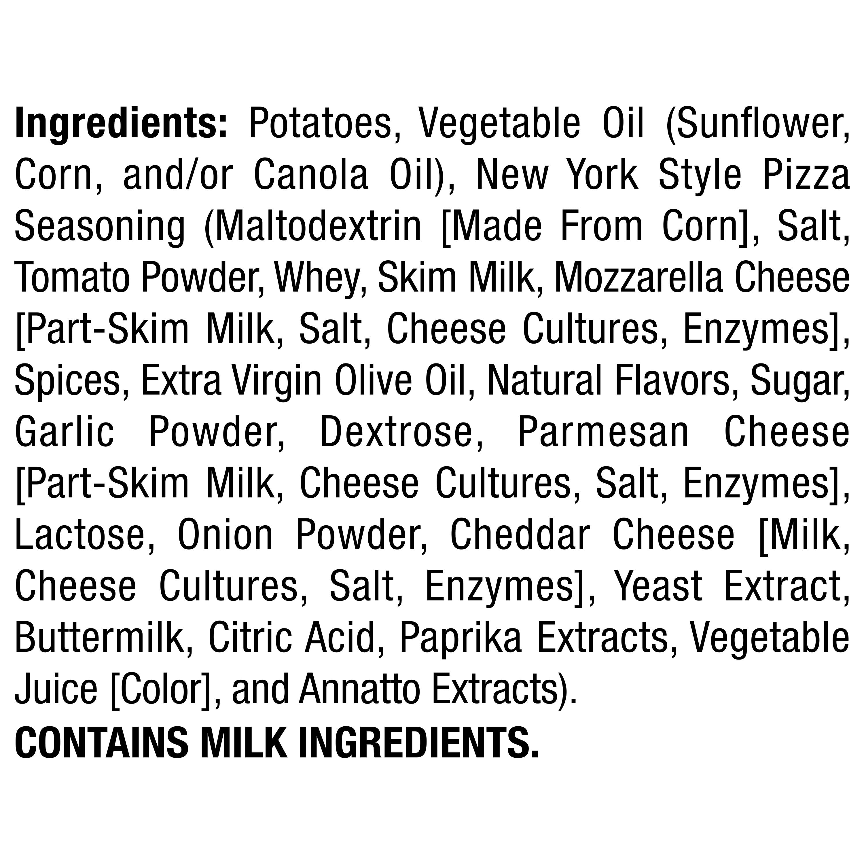 Lay's Kettle Cooked Potato Chips New York Style Pizza, 8 oz Bag