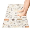 thumbnail image 5 of Pots and Pans Bath Mat 39x20 Non-Slip Bathroom Rugs Absorbent Soft Plush Quick Dry for Tub Shower Kitchen Home Decor, 5 of 8