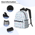 thumbnail image 5 of Lsque Rabbit In The Rain Classic Casual Backpack - Large Capacity Water-Resistant Backpack for School, Work, Travel, and Outdoor Activities, 5 of 8