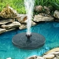 thumbnail image 2 of Plastic Small Garden Mini Floating Water Feature Swimming Pool Fountain Solar Water Pool Bird Water Bath, 2 of 7