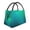 Green Turquoise Teal, variant on Vsdgher Light Purple Glitter Print Insulated Reusable Bags with Sturdy Zipper and Handles, Foldable Totes for Hot or Cold Food Bring or Delivery