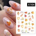 thumbnail image 1 of Harunouta 1 hoja de calcomanías al agua para uñas, transferencia de lavanda, hojas de flores de primavera, pegatinas para decoración de uñas, manicura DIY Tan Jianjun unisex, 1 of 2