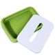 thumbnail image 3 of Caja de papel para pañuelos, servilletero plegable, para el hogar, sobremesa, reposabrazos para coche, estuche para almacenamiento de pañuelos plegable, verde kenally HA008372-01, 3 of 7