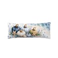 thumbnail image 3 of Coastal Thanksgiving Body Pillow Cover 20x54, Fall Blue Green Pumpks Beach Starfish Decorative Pillowcase with Zipper, Microfiber Pillow Protector, Soft Breathable Long Lumbar Pillowcases for Women, 3 of 9