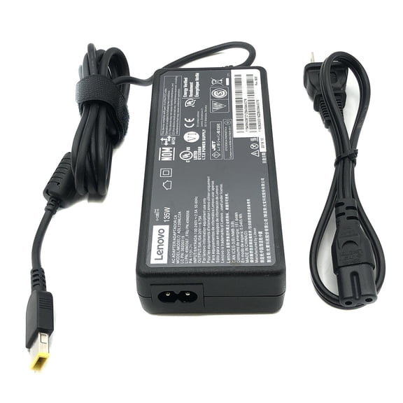 Open Box Lenovo ADL135NLC2A 20V 135W Power Adapter w/ Power Cord Genuine Black