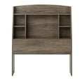 thumbnail image 2 of Prepac Astrid Twin Bookcase Headboard, Drifted Gray, 2 of 11