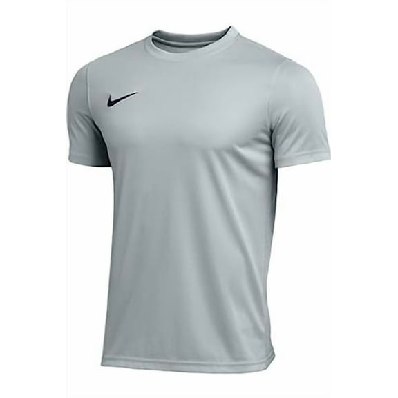Nike Youth Park VII Short Sleeve Shirt (Grey, X-Large)