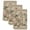 Light Beige, variant on Black Flowers Kitchen Towels Set of 2, Spring Floral Elegant Pastoral Vintage Absorbent Dish Towels for Kitchen, Microfiber Hand Towel, Quick Drying Tea Towel for Cleaning Decorative Dishcloths