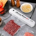 thumbnail image 2 of Reayehane Sealing Equipment Vacuum Sealer Machine With Powerful Suctiondry/Moist one Automatic Food Sealer Machine For Food Storage And Air Sealer Machine With 10 Vacuum Seal Bags (White ), 2 of 9