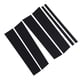 thumbnail image 1 of Pilar Post Decal Riber, Lujoso PC PC PIL Post Post TRIM 6 PPCS Gloss Black Para Explorer Mountaineer 2002-2010, 1 of 7