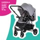 thumbnail image 3 of Carriola Sistema de Viaje Byte gris, 3 of 20