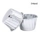 thumbnail image 2 of Matsuzay Paquete de 100 Cupcake Liner Mold Pastelería Postre Galletas Pastel Taza Bandeja Envolturas Comedor Hotel Café Cocina Herramienta Herramientas y accesorios para hornear Plata, 2 of 6