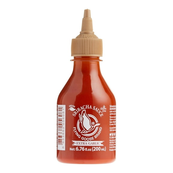 Flying Goose Sriracha Extra Garlic Hot Chili Sauce 6.7 oz. 2 each Pack of 3