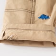 thumbnail image 5 of Karoyedx Boys Fashion Toddler Baby Boy Elastic Waist Shorts Kids Fashion Drawstring Pull On Athletic Shorts Summer Clothes Khaki Size,2-3 Years, 5 of 8