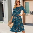 thumbnail image 4 of CIENVNSTG Women's Fashion A-Line Summer Dress - Casual Flowy Dress for Everyday Wear, 4 of 5