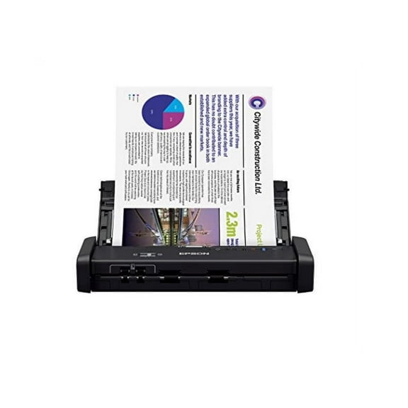 Restored Epson WorkForce ES-200 Color Portable Document Scanner with ADF and Duplex Scanning for PC & Mac Sold without manufacturer warranty (Refurbished)
