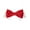 Red, variant on Pooch Outfitters Valentino Bow Tie - Red - Extra Small