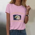 thumbnail image 2 of felwors Women's 250th Anniversary USA T-Shirt 1776-2026 Patriotic Eagle Flag Graphic Tee – Plus Size American Independence Day Top (Pink, S), 2 of 8