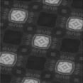 thumbnail image 1 of Ahgly Company Indoor Square Patterned Ash Gray Area Rugs, 6' Square, 1 of 6