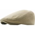 thumbnail image 5 of CoCopeaunts Cotton Newsboy Hats for Men Soft Casual Beret Solid Unisex Retro Driver Flat Hat Newsboy Cap Outdoor Beret Hat, 5 of 7
