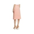 thumbnail image 2 of Elizabeth and James Womens Button-Front Denim Skirt, Pink, 8, 2 of 2