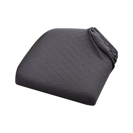 Chair Cover Seat Cushion Slipcovers Dust Seat Covers for Office Dining Room Dark Gray