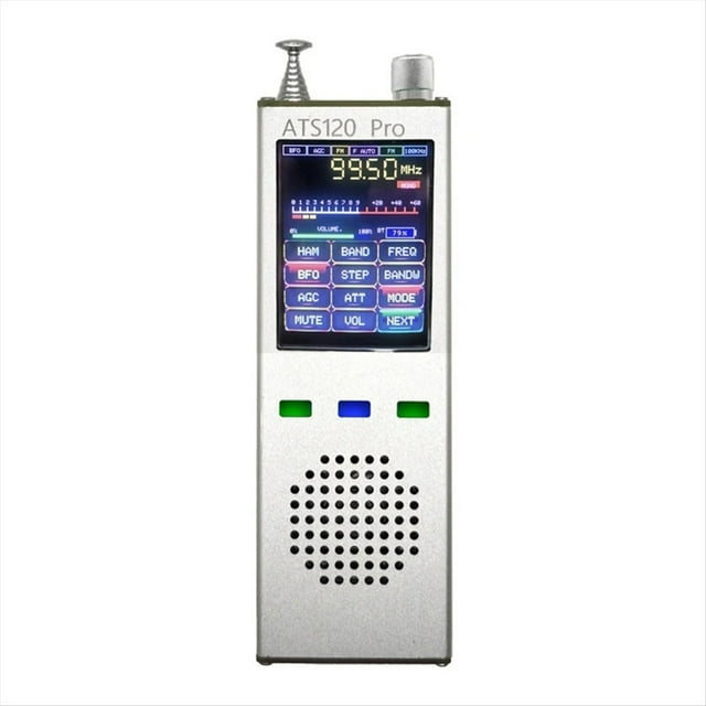 Radio ATS120Pro V4.17 SI4732: Receptor de FM, SSB, SDR, AM y LSB para una Claridad de Audio.