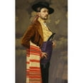 thumbnail image 2 of Edward Okuń 17x24 Gold Ornate Framed and Double Matted Museum Art Print Titled - Self-Portrait in a Spanish Costume (1911), 2 of 4