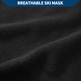 thumbnail image 3 of Máscara facial balaclava corta Unique Bargains para esquí, capucha solar, máscaras para motocicleta y ciclismo, transpirable, 1 pieza, negra, 3 of 6