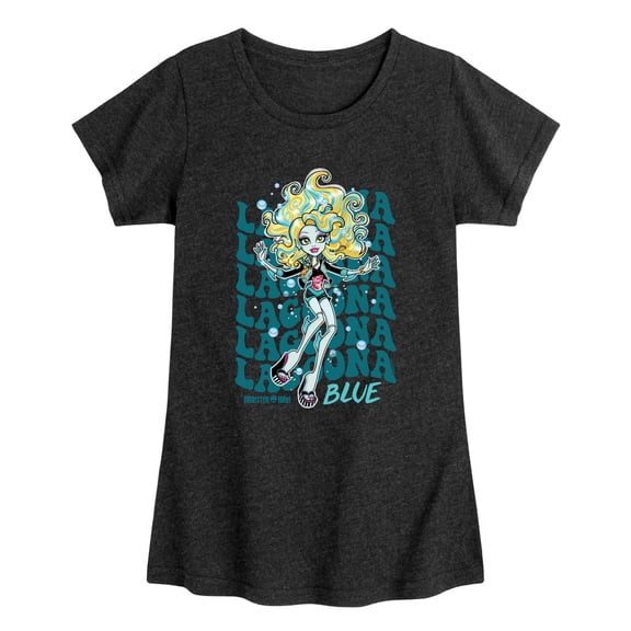 Monster High - Lagoona Blue - Youth Girls Fitted Short Sleeve T-Shirt