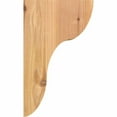 thumbnail image 3 of 3 1/2"W x 6"D x 10"H Carmel Smooth Corbel, Western Red Cedar, 3 of 9