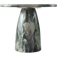 thumbnail image 4 of Pemberly Row Contemporary Green 36" Indoor/Outdoor Concrete Dining Table, 4 of 7