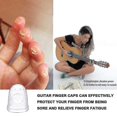 thumbnail image 5 of Protector de dedos de silicona para guitarra, punta de dedo para guitarra, tapa protectora para dedos, 5 of 5