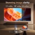 thumbnail image 4 of Mini proyector Trunera compatible con 4K, 1080P, 220 lúmenes ANSI, WiFi 6, 4 of 7
