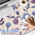 thumbnail image 2 of Long Mouse Pads for Desk,Pioneer Flower Floral Print Pattern Desk Mats on Top Of Desks, Desk Mouse Pad Extra Large with 3mm Non-Slip Base and Stitched Edge for Gaming,Office,Work,Home 47.3"x23.6", 2 of 6