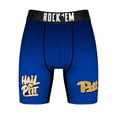 thumbnail image 2 of Men's Rock Em Socks Royal Pitt Panthers Slogan Boxer Briefs, 2 of 3