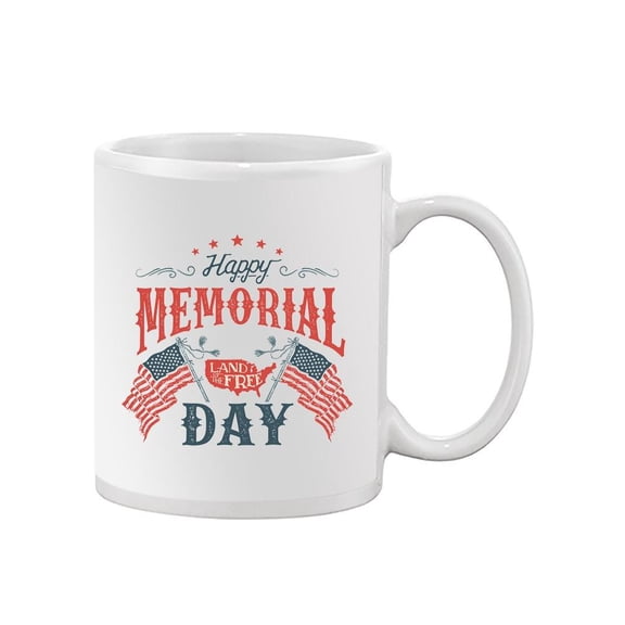 Memorial Day, Land Of The Free. Mug  -Image by Shutterstock,