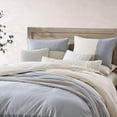 thumbnail image 3 of CHF Industries, Inc. DKNY PURE Recycled Colorblock Duvet Set Blue - King, 3 of 5