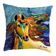 thumbnail image 1 of Betsydrake KS1173 12 x 12 Po Cheval Coloré Pas d'Oreiller de Cordon - Petit, 1 of 1