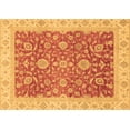thumbnail image 1 of Ahgly Company Indoor Rectangle Oriental Brown Traditional Area Rugs, 2' x 5', 1 of 4