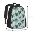 thumbnail image 3 of Daiia Flamingos And Palms Backpack for Men and Women -Durable Backpack Large Capacity, Water-Resistant Bag with Adjustable Straps and Laptop Compartment, 3 of 9