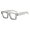Grey, variant on Xinwanna 1 Pair Retro Style Glasses Blue Light Blocking Square Frame Glasses UV Protection Flat-Light Mirrors Eyewear Vacation Accessory (Grass Green)