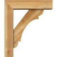 thumbnail image 3 of Ekena Millwork 6"W x 22"D x 26"H Olympic Block Rough Sawn Bracket w/ Offset Brace, Western Red Cedar, 3 of 25